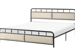 Seng Metal BREUILLET 180 x 200 cm Sort