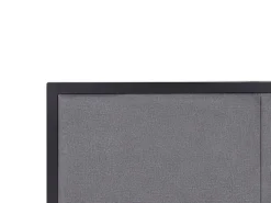 Seng Metal CLAMART 140 x 200 cm Grå