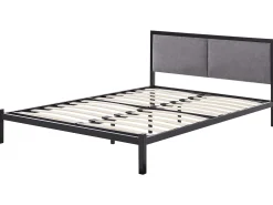 Seng Metal CLAMART 140 x 200 cm Grå