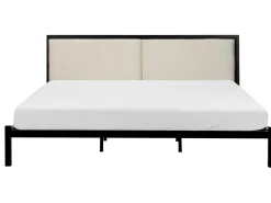 Seng Metal CLAMART 180 x 200 cm Lys Beige