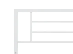 Seng Metal CUSSET 180 x 200 cm Hvid
