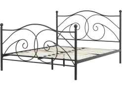 Seng Metal DINARD 160 x 200 cm Sort