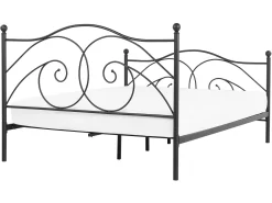 Seng Metal DINARD 160 x 200 cm Sort