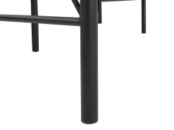 Seng Metal DINARD 160 x 200 cm Sort