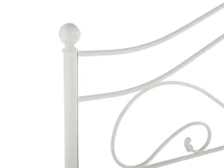 Seng Metal LYRA 160 x 200 cm Hvid