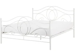 Seng Metal LYRA 160 x 200 cm Hvid