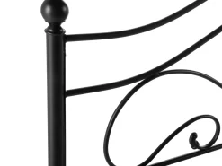 Seng Metal LYRA 180 x 200 cm Sort