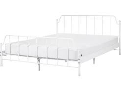 Seng Metal MAURESSAC 160 x 200 cm Hvid