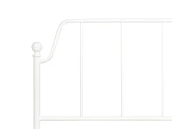 Seng Metal MAURESSAC 160 x 200 cm Hvid