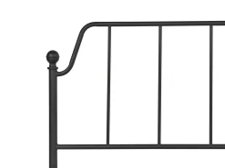 Seng Metal MAURESSAC 180 x 200 cm Sort