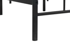Seng Metal MAURESSAC 180 x 200 cm Sort
