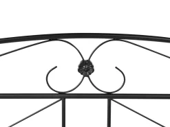 Seng Metal RODEZ 180 x 200 cm Sort