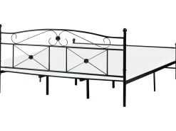 Seng Metal RODEZ 180 x 200 cm Sort