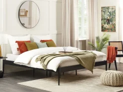 Seng Metal VAURS 180 x 200 cm Sort