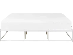 Seng Metal VIRY 180 x 200 cm Hvid
