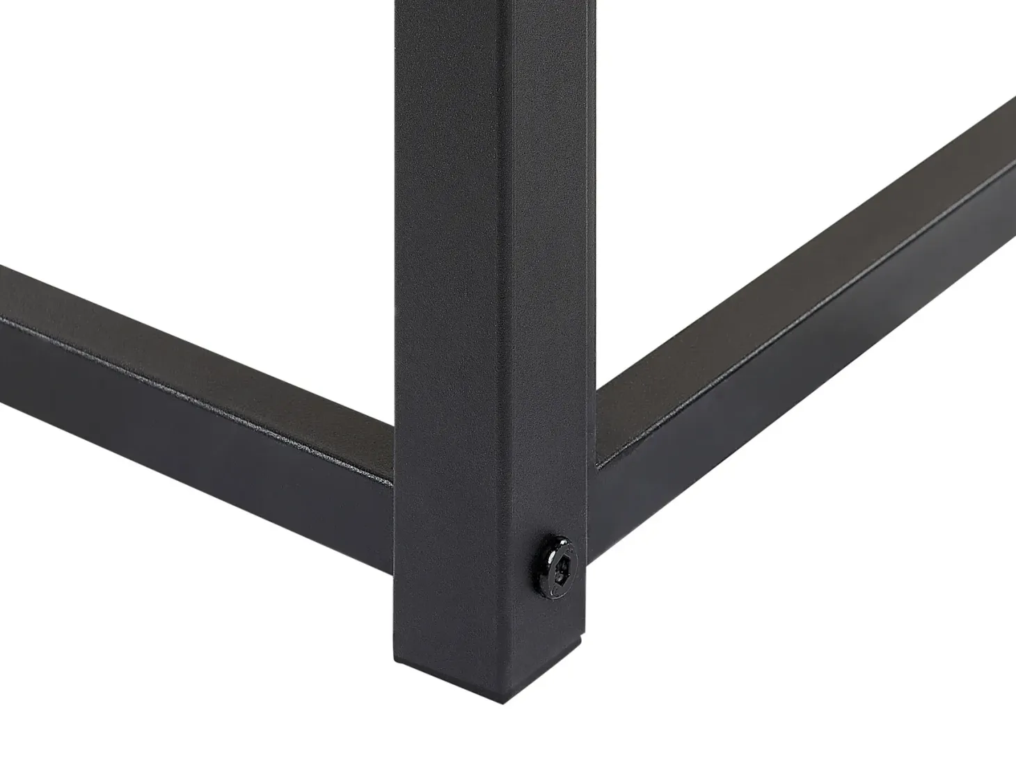 Seng Metal VIRY 180 x 200 cm Sort