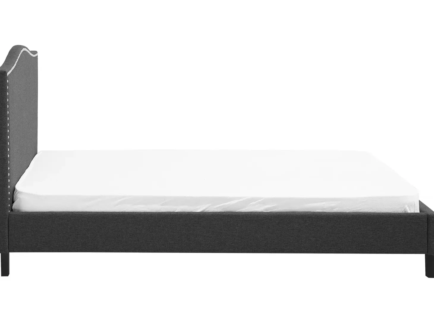 Seng MONTPELLIER 180 x 200 cm LED Hvid