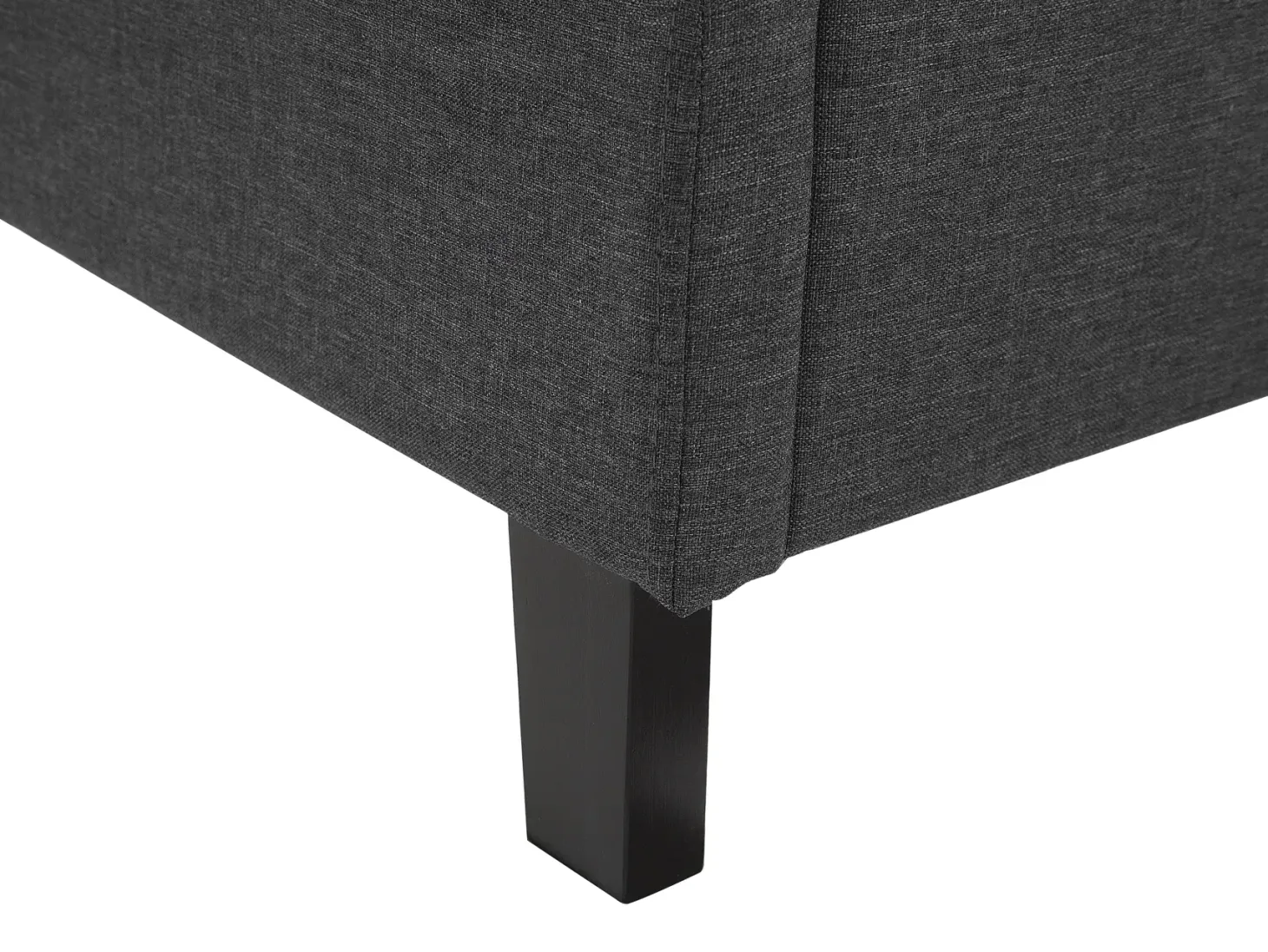 Seng MONTPELLIER 180 x 200 cm LED Hvid
