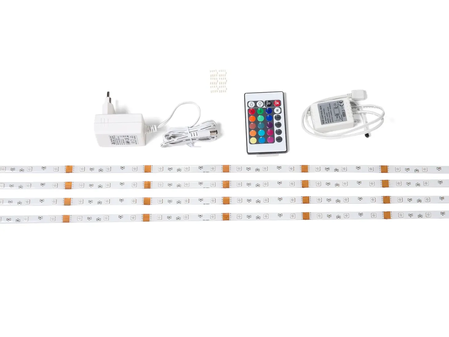 Seng MONTPELLIER 180 x 200 cm LED Multifarvet