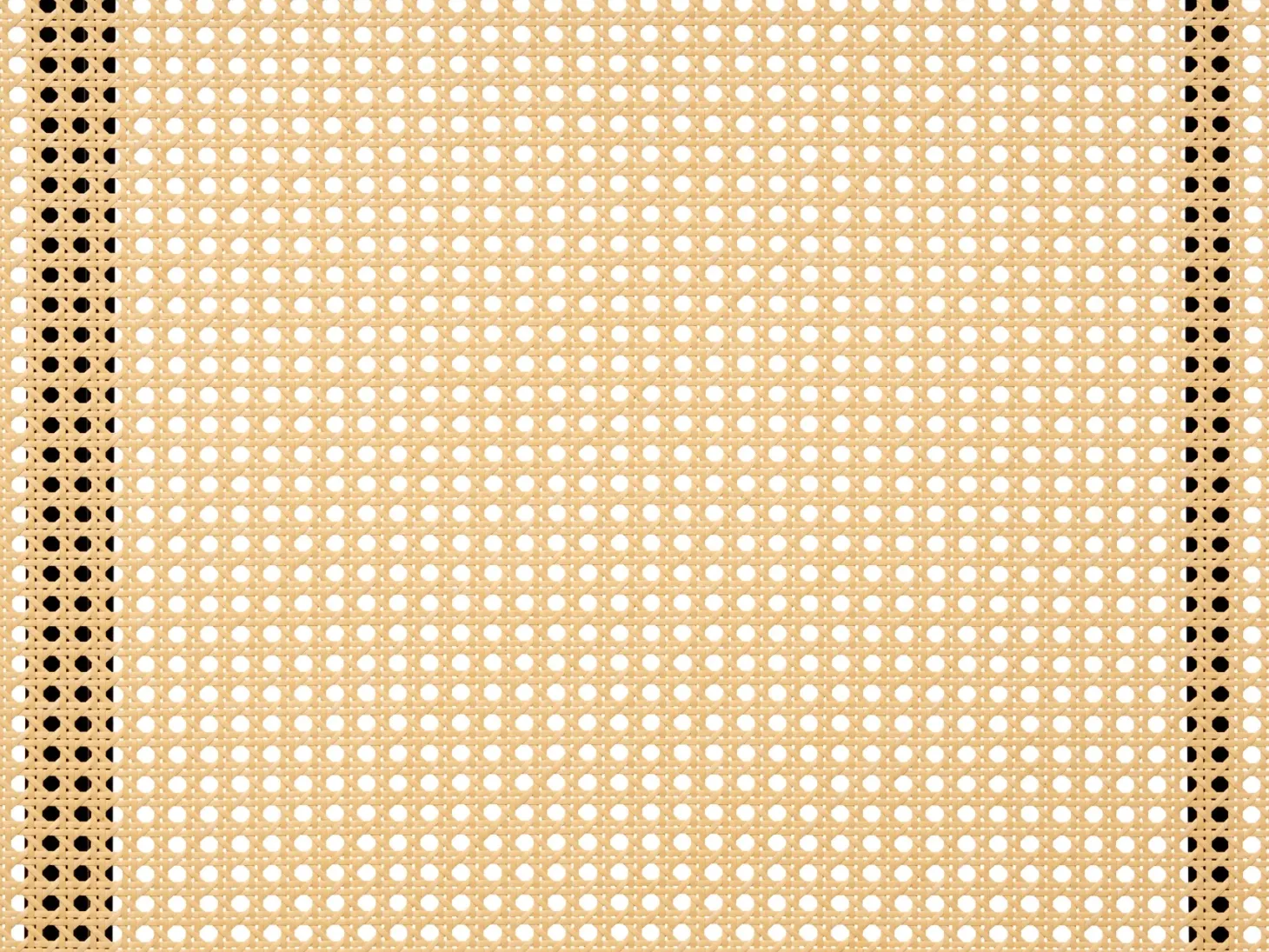 Seng PE-rattan BOULIN 180 x 200 cm Sort