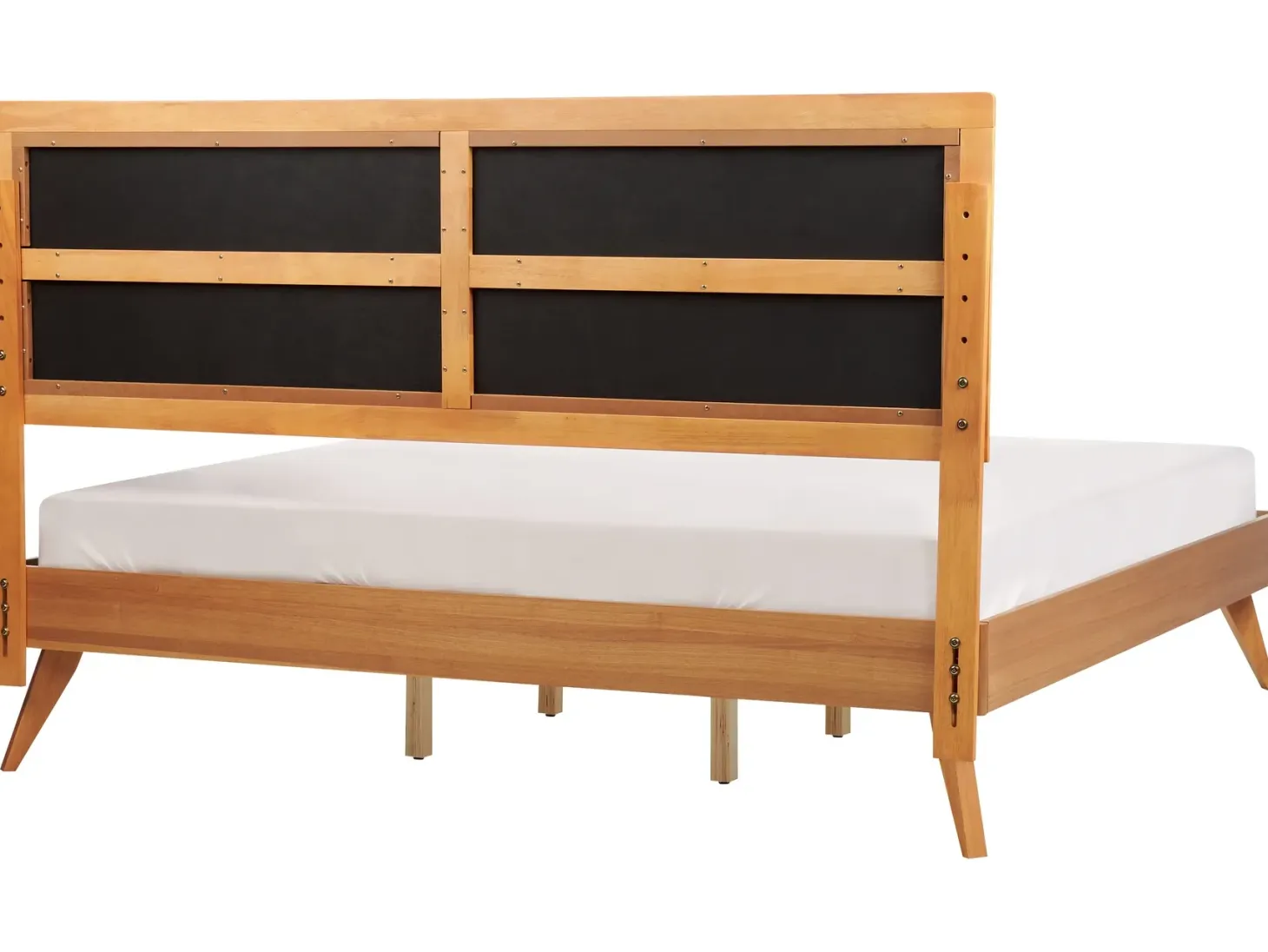 Seng POISSY 180 x 200 cm Naturlig ask