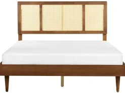 Seng Rattan AURAY 160 x 200 cm Brun