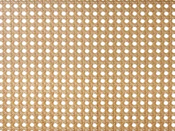 Seng Rattan BOUSSICOURT 180 x 200 cm Mørkebrun