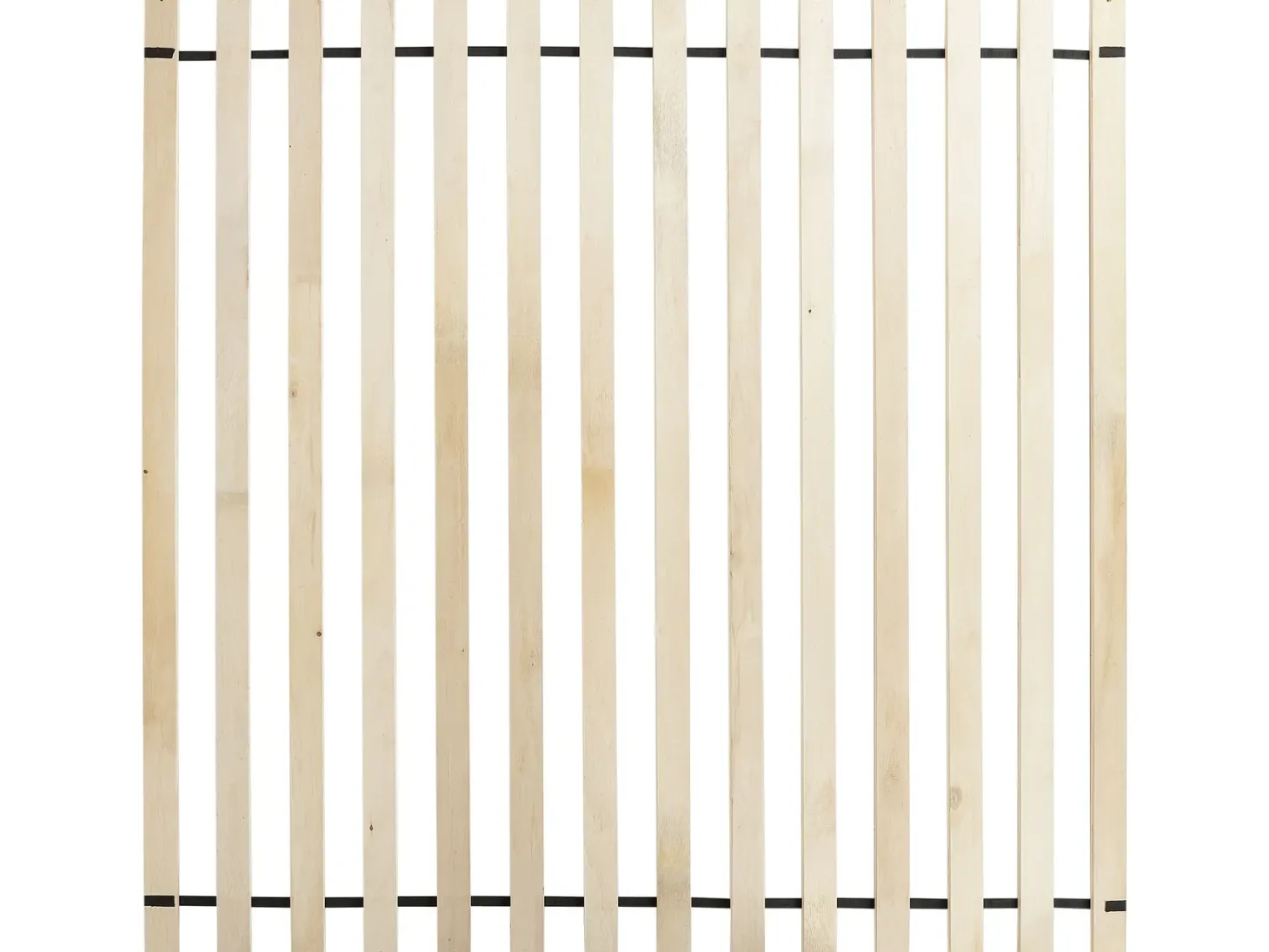 Seng Rattan BOUSSICOURT 180 x 200 cm Mørkebrun