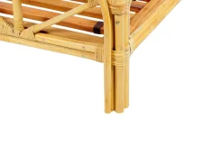 Seng Rattan FLORENTINE 180 x 200 cm Lysebrun