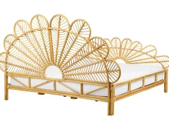 Seng Rattan FLORENTINE 180 x 200 cm Lysebrun