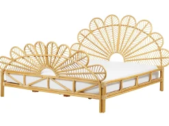 Seng Rattan FLORENTINE 180 x 200 cm Lysebrun
