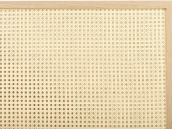 Seng Rattan MONPAZIER 180 x 200 cm Lysebrun