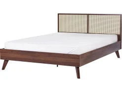 Seng Rattan MONPAZIER 160 x 200 cm Mørkebrun