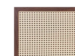 Seng Rattan MONPAZIER 160 x 200 cm Mørkebrun