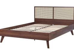 Seng Rattan MONPAZIER 160 x 200 cm Mørkebrun