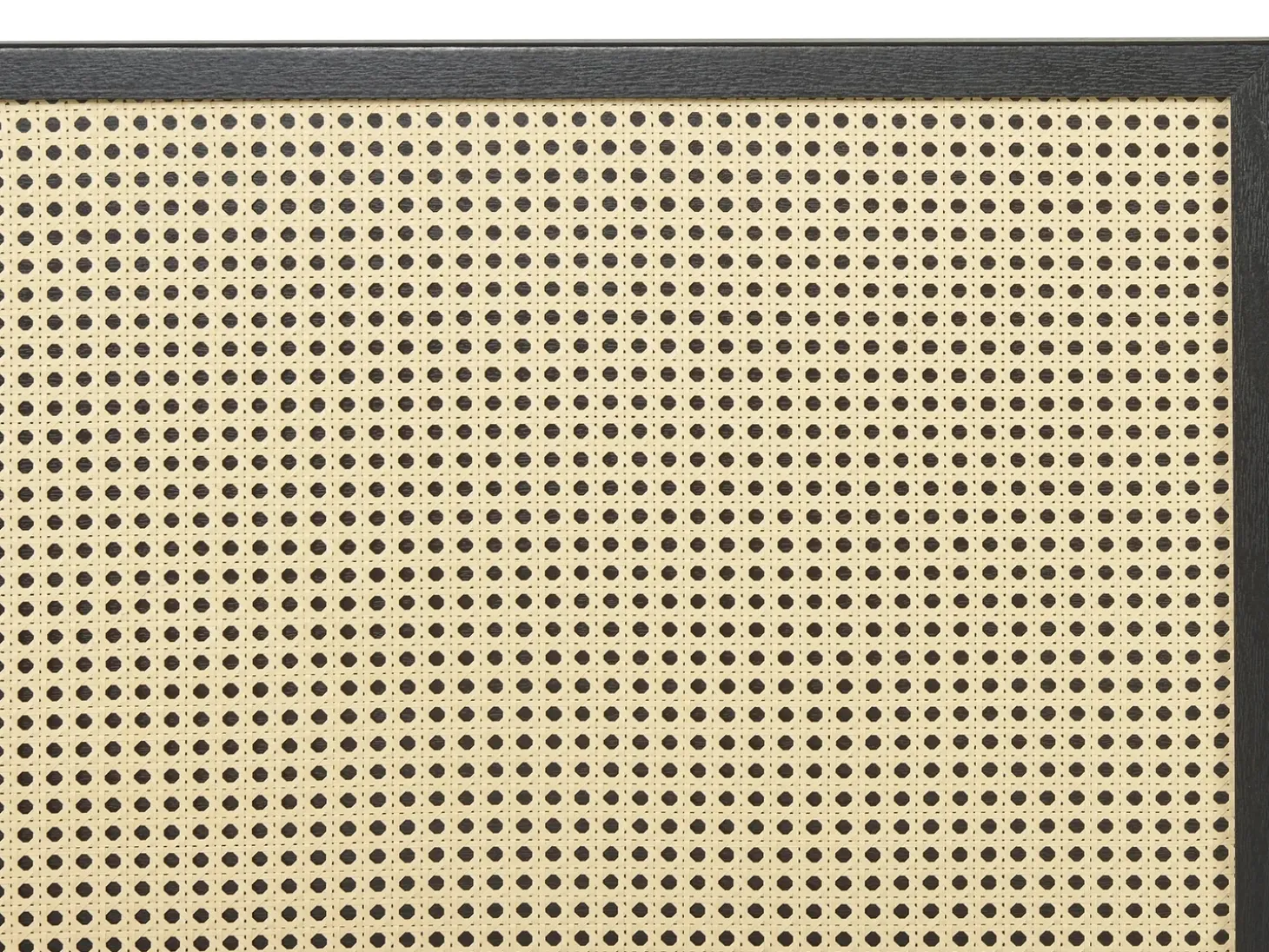 Seng Rattan MONPAZIER 180 x 200 cm Sort