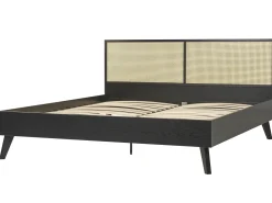 Seng Rattan MONPAZIER 180 x 200 cm Sort