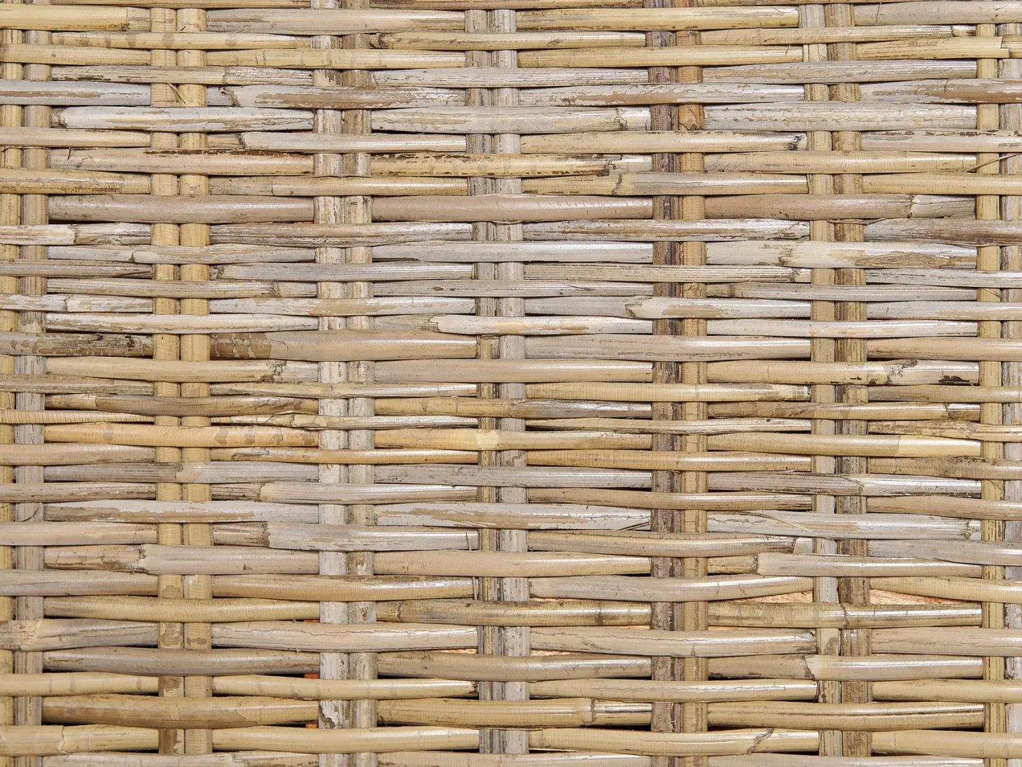 Seng Rattan SALBRIS 180 x 200 cm Naturlig
