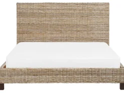 Seng Rattan SALBRIS 180 x 200 cm Naturlig