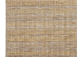 Seng Rattan SALBRIS 180 x 200 cm Naturlig