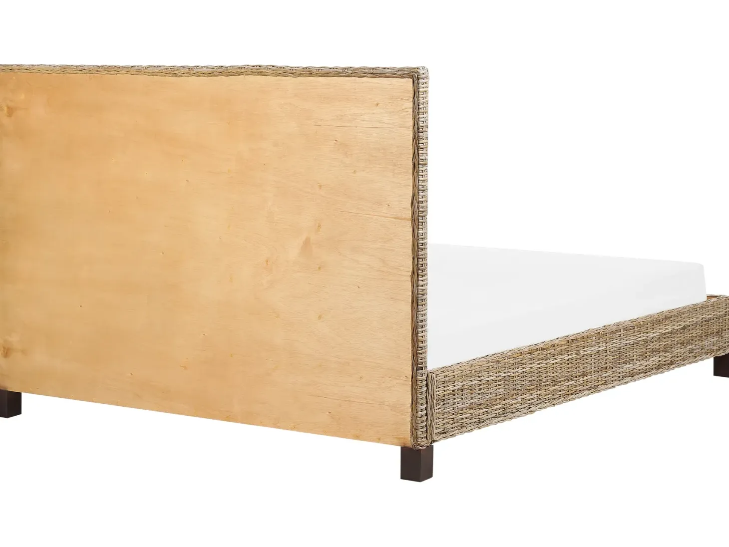 Seng Rattan SALBRIS 180 x 200 cm Naturlig