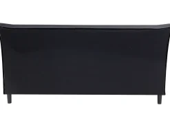 Seng SAVERNE 180 x 200 cm Mørkegrå