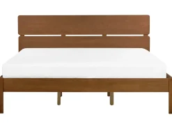 Seng Træ BOISSET 180 x 200 cm Mørkebrun