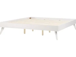 Seng uden hovedgærde BERRIC 180 x 200 cm Hvid