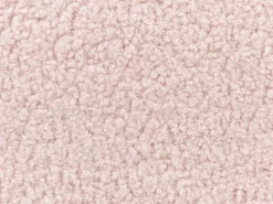 Seng uden hovedgærde Boucle ROANNE 90 x 200 cm Pastellrosa