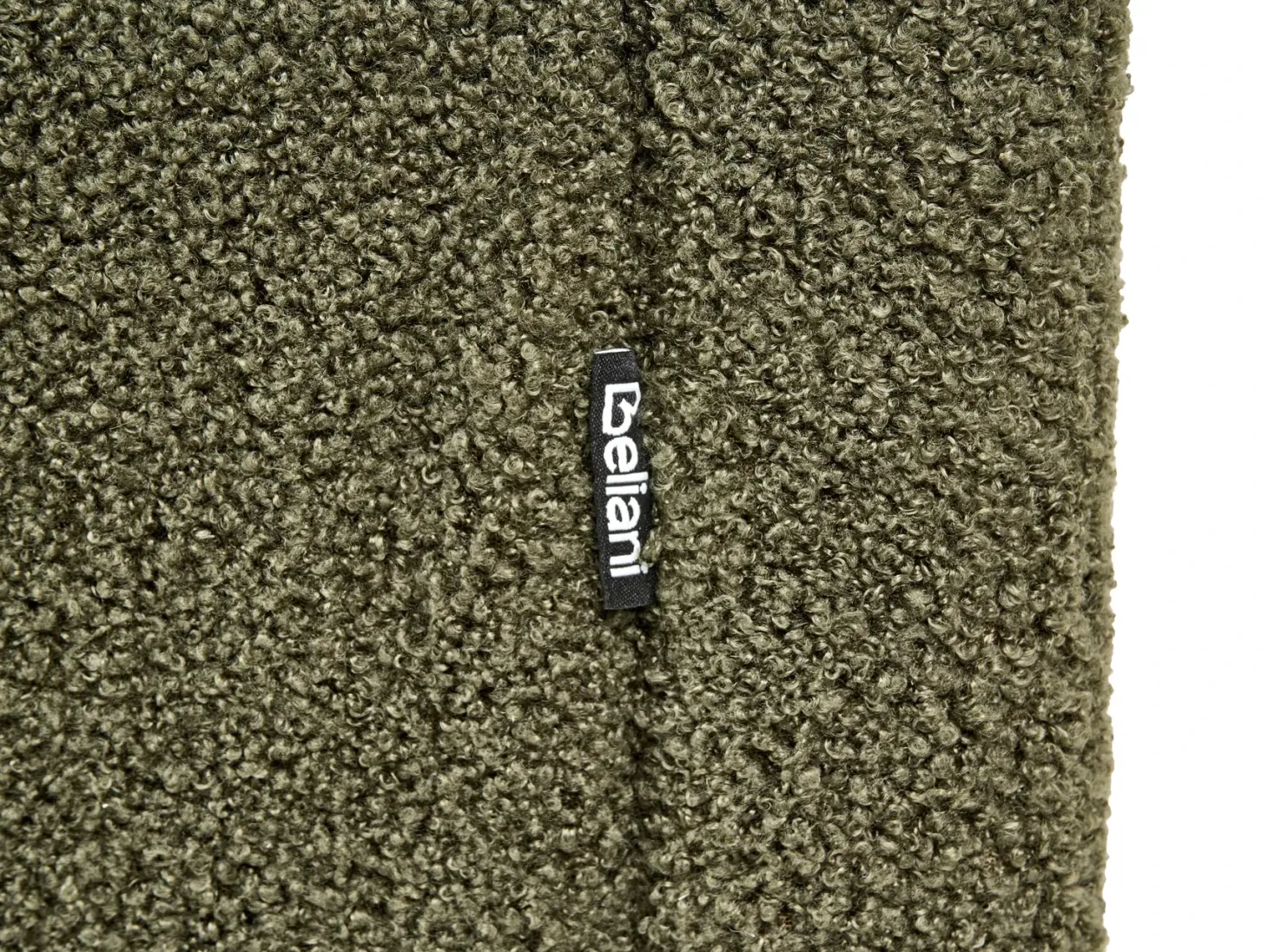 Seng uden hovedgærde Boucle ROANNE 180 x 200 cm Mørkegrøn