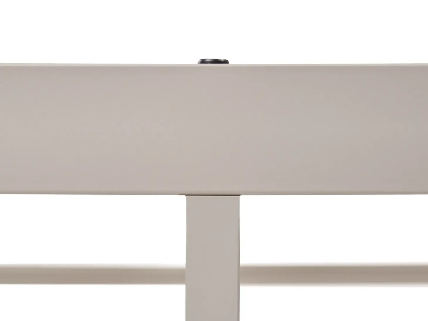Seng uden hovedgærde Metal VIRY 180 x 200 cm Lys Beige