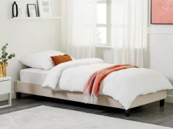 Seng uden hovedgærde ROANNE 90 x 200 cm Beige