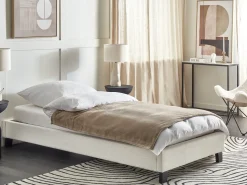 Seng uden hovedgærde ROANNE 90 x 200 cm Lys Beige