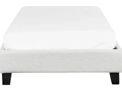 Seng uden hovedgærde ROANNE 90 x 200 cm Lysegrå